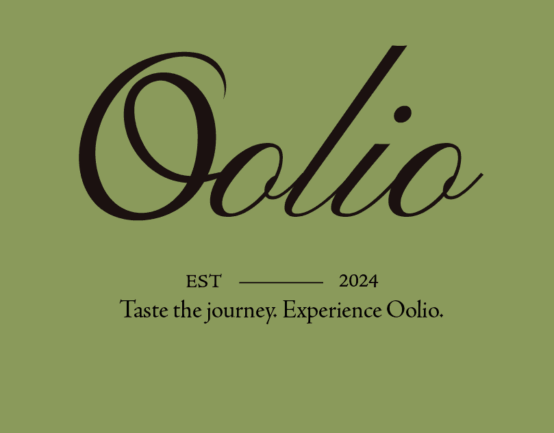 Oolio logo behind a green background.