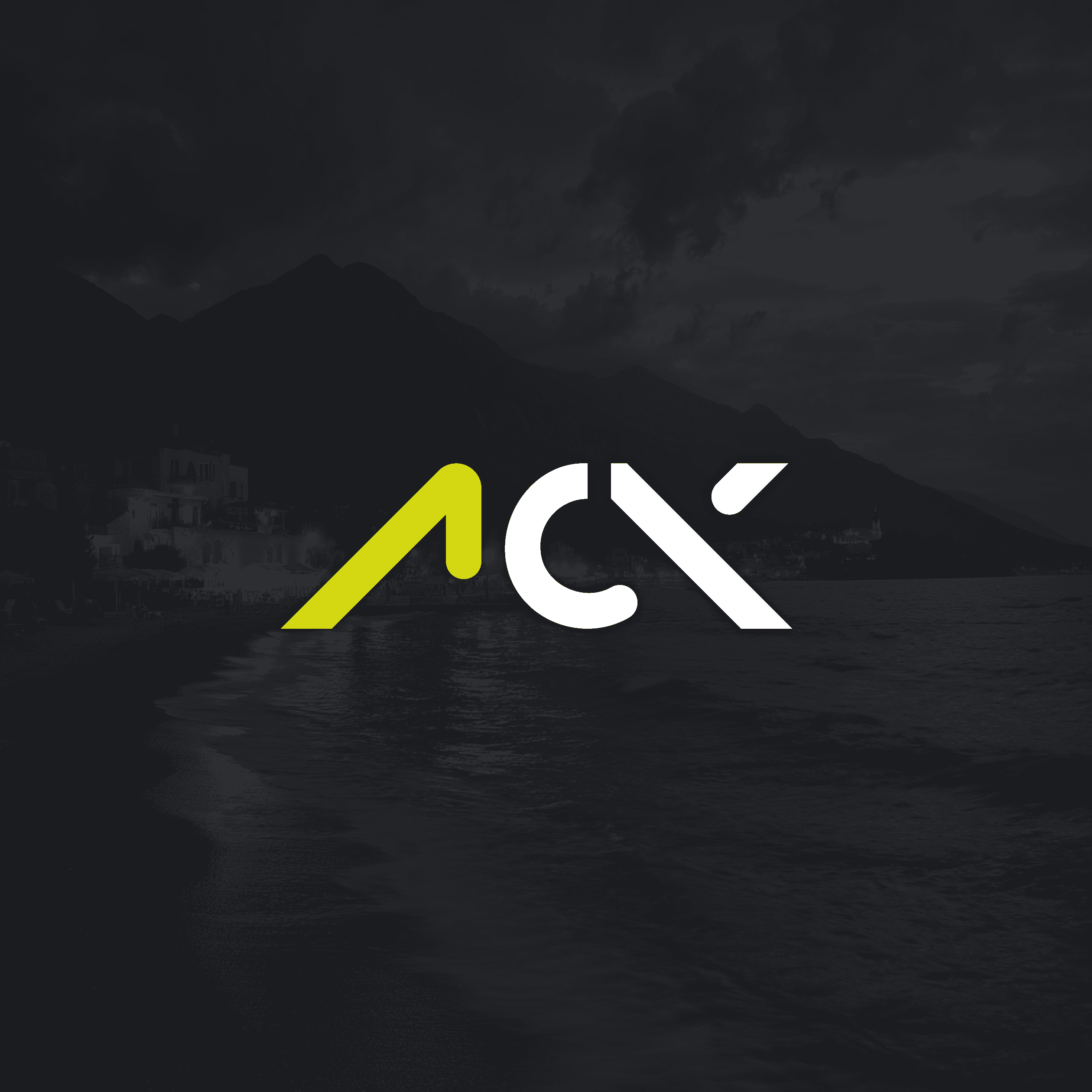 Adriatic Crypto Exchange's logo, made of stylized capitalized letters A, C and X, designed by ofc. Studio.