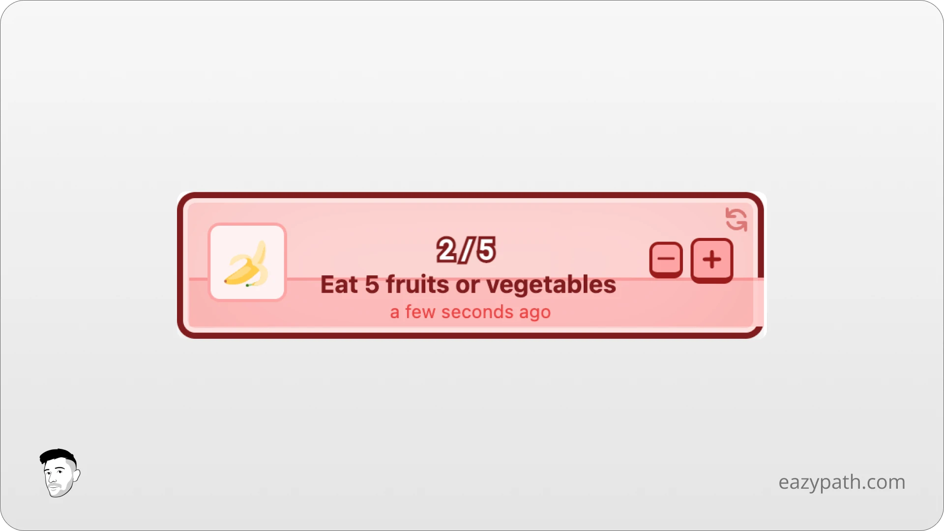 Habit/Goal Notion Widget