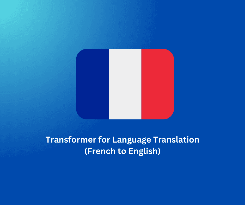 Transformer for language translation