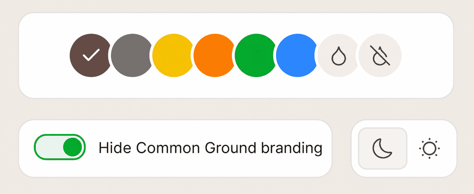 An image of Dreelio's in app customization feature