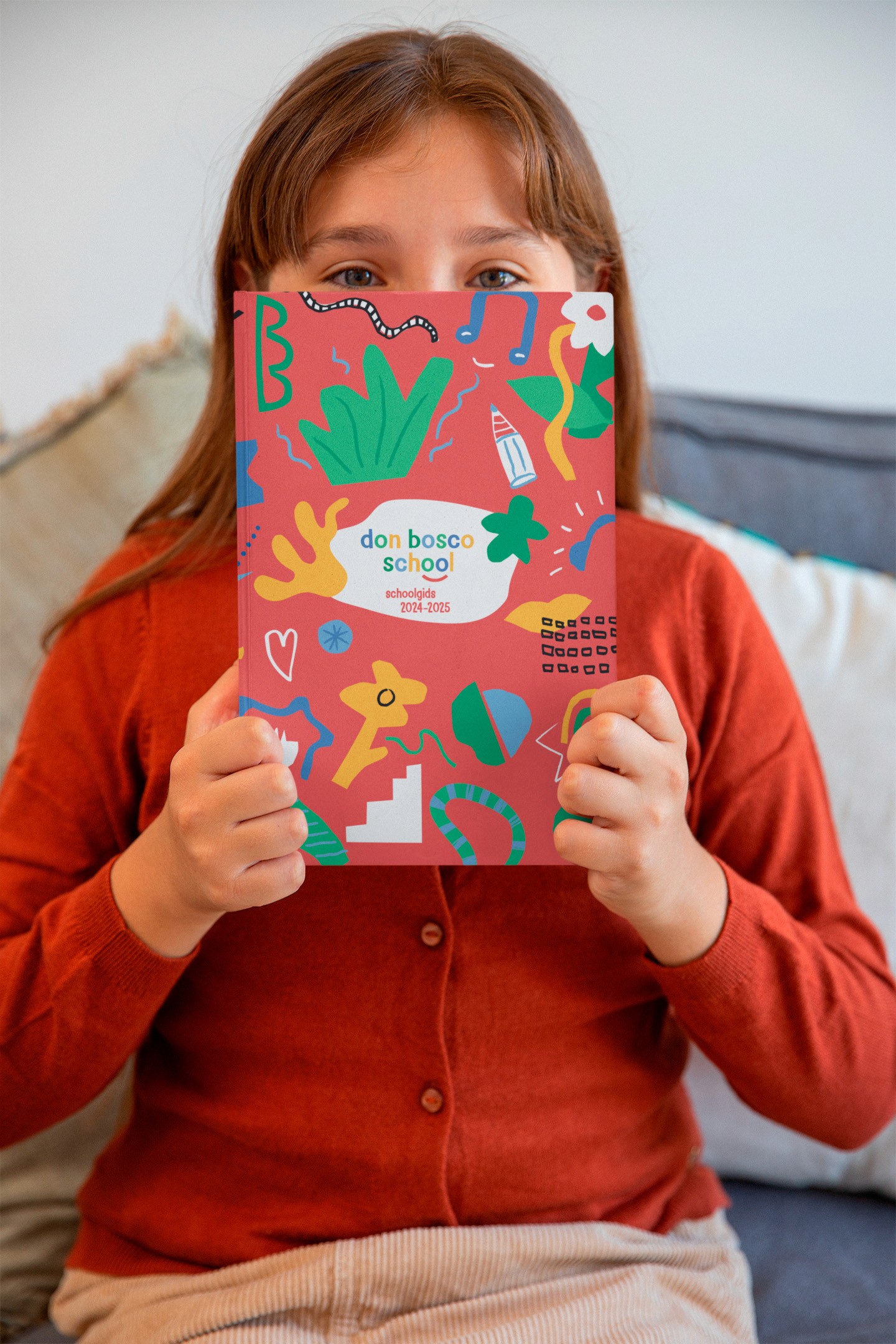 Grafisch ontwerp Don Bosco School schoolgids