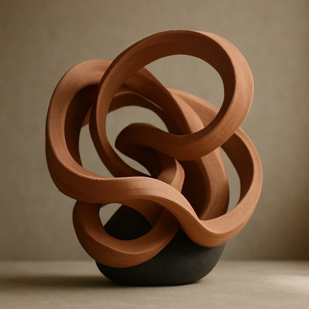 Generative terracotta sculpture