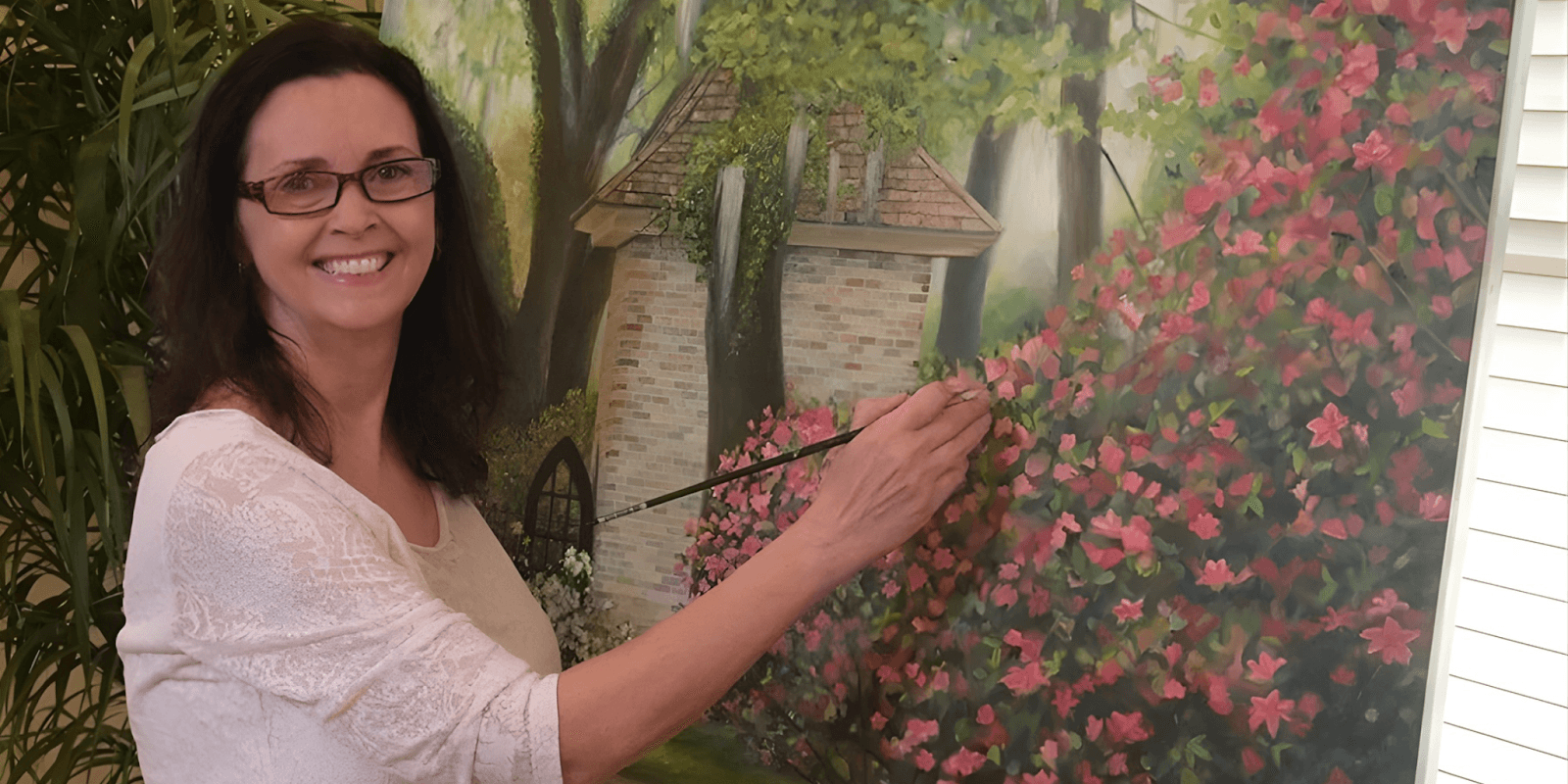 "Camille Barnes, portrait artist, capturing timeless stories through personalized, legacy-driven artwork that reflects the essence of her subjects."