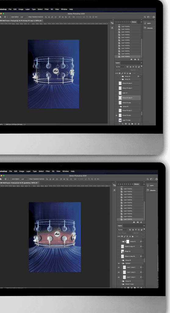 DW Strobe Lights Process