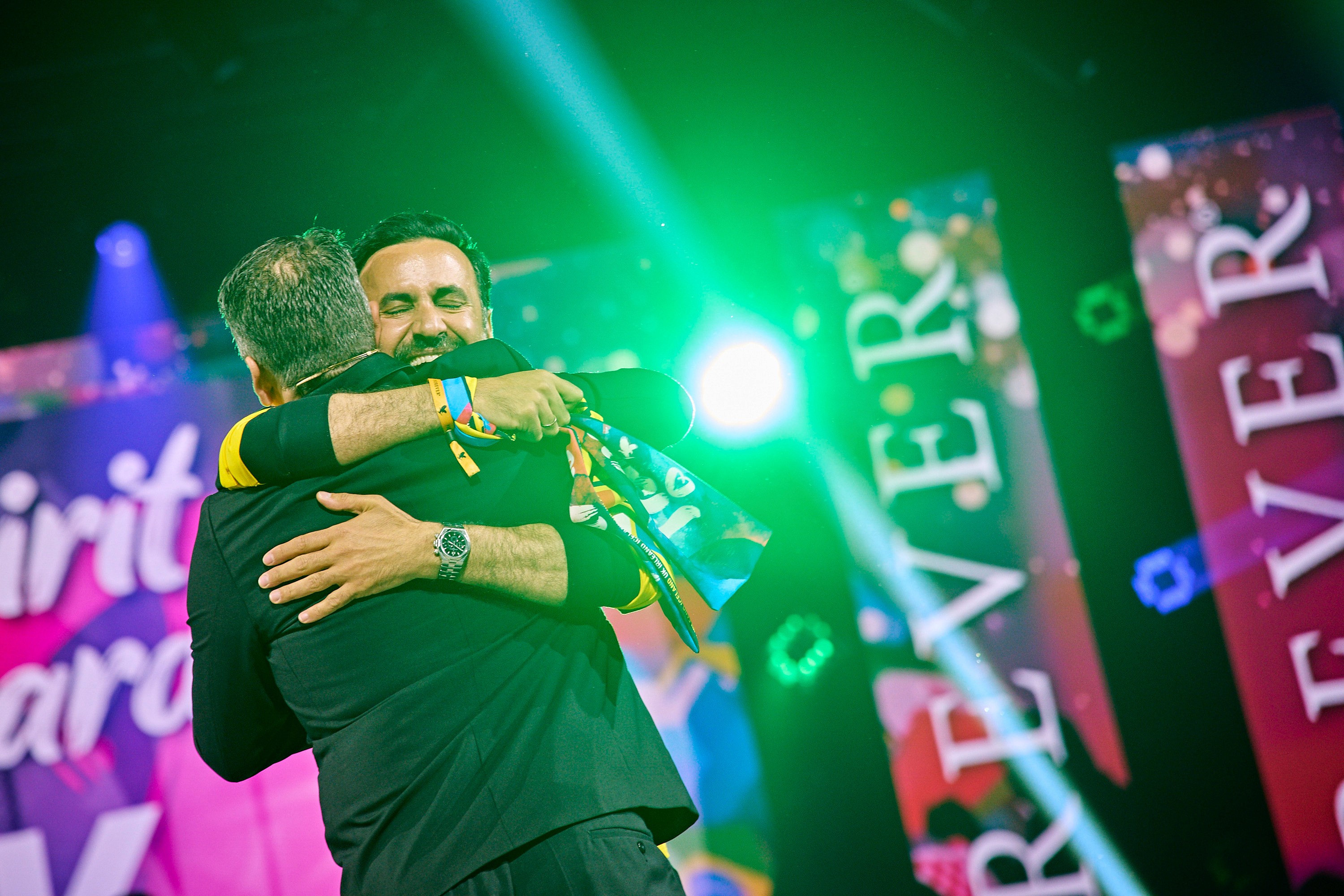 Image of the Forever Living FGR25 Paris Event, inside Paris arena and exhibition hall.