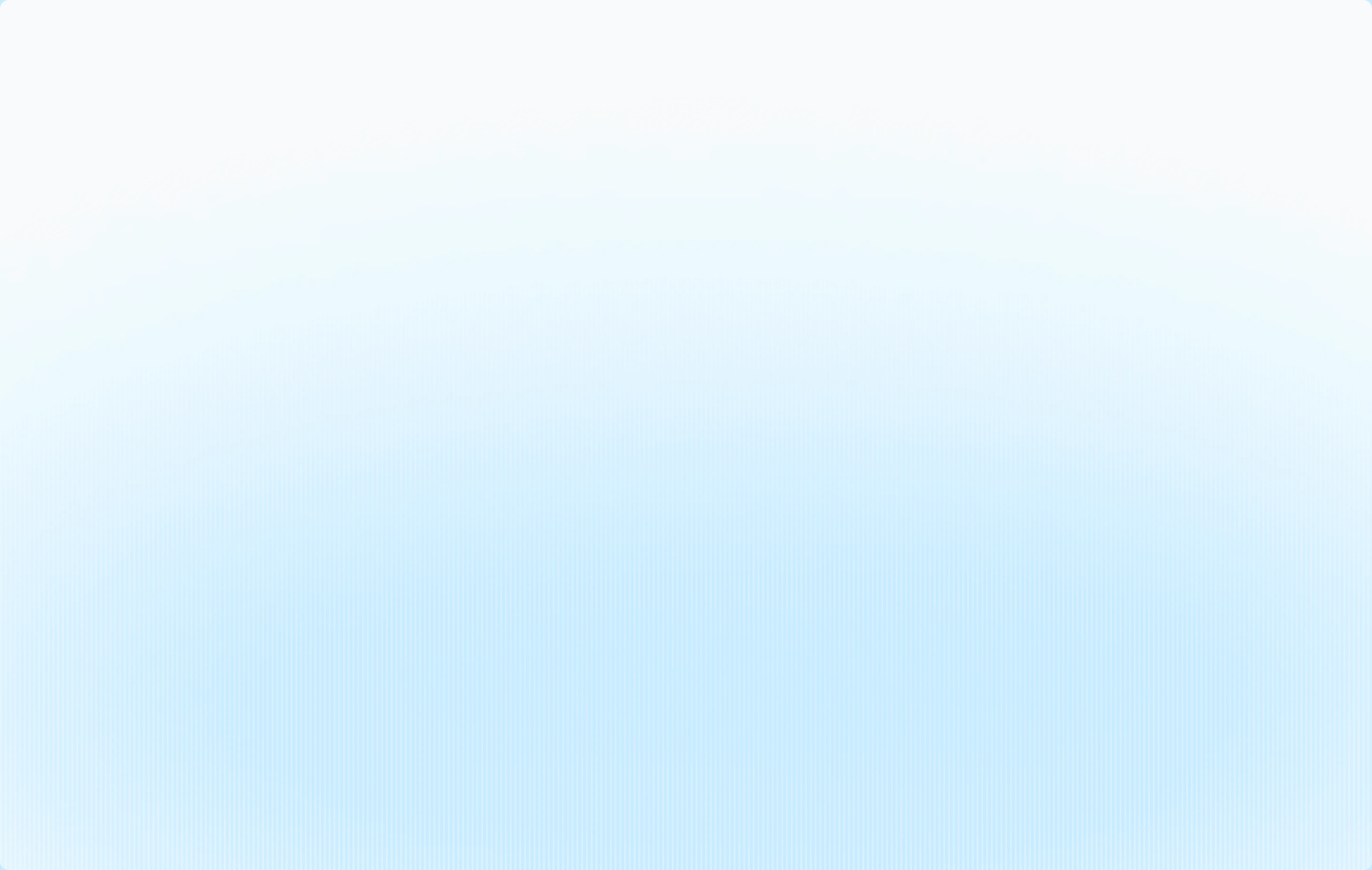 A soft gradient of light blue transitioning to white, creating a calm and serene background.