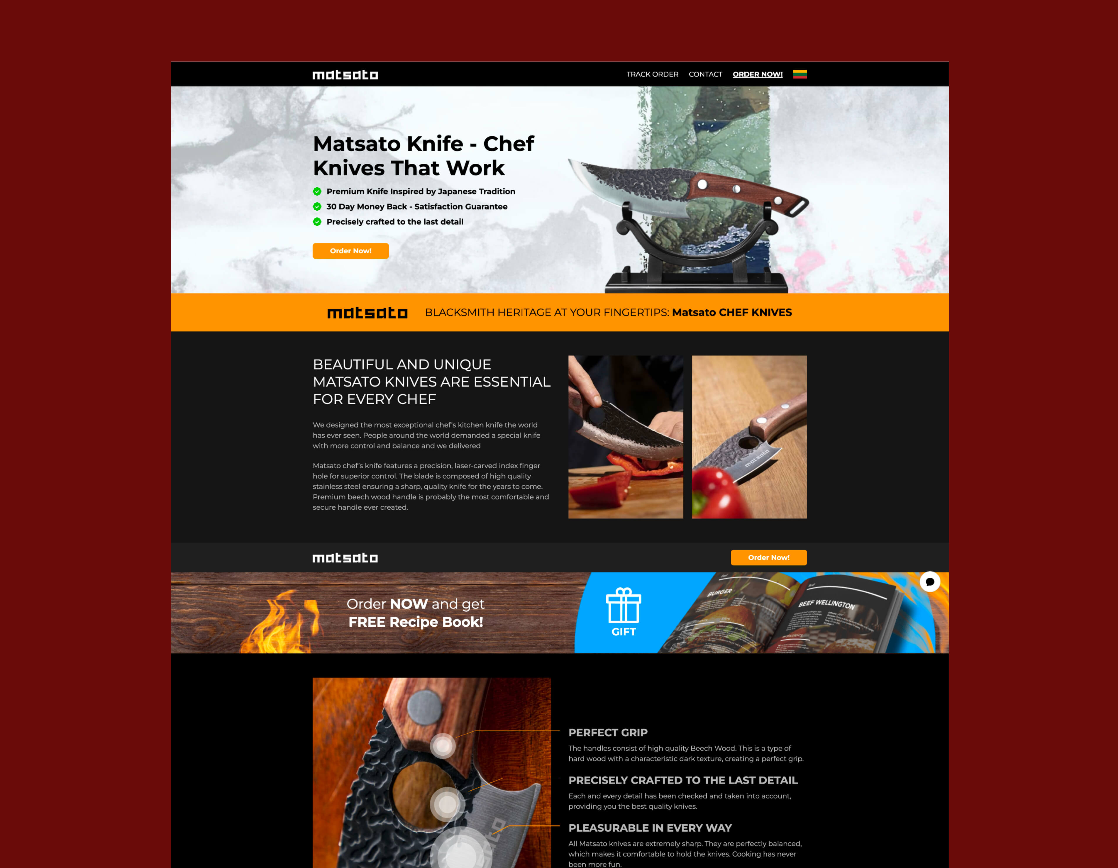 Matsato kitchen knives brand analysis comparison