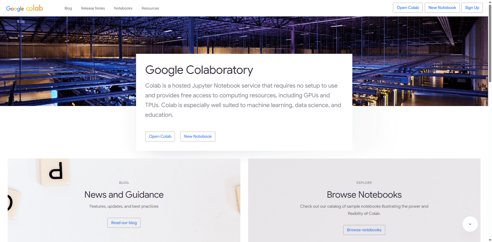 Google Colaboratory