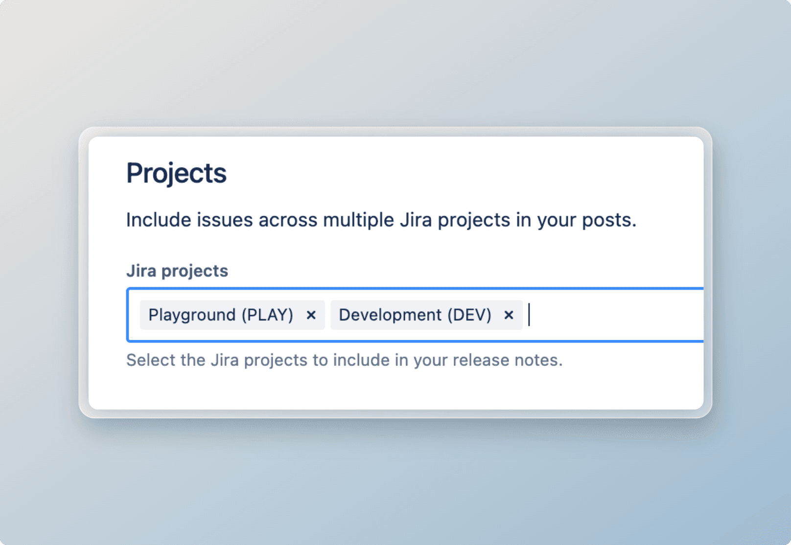 Multi project