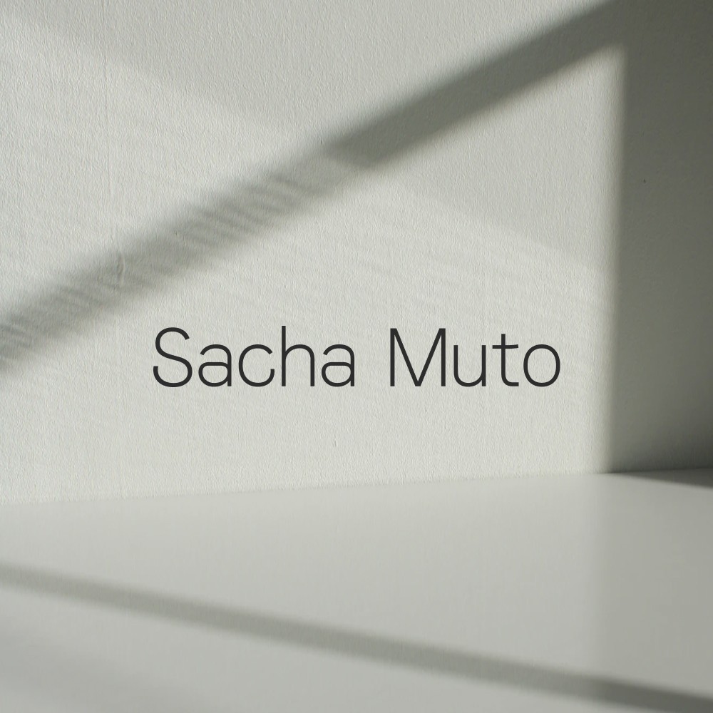 Sacha Muto wordmark logo
