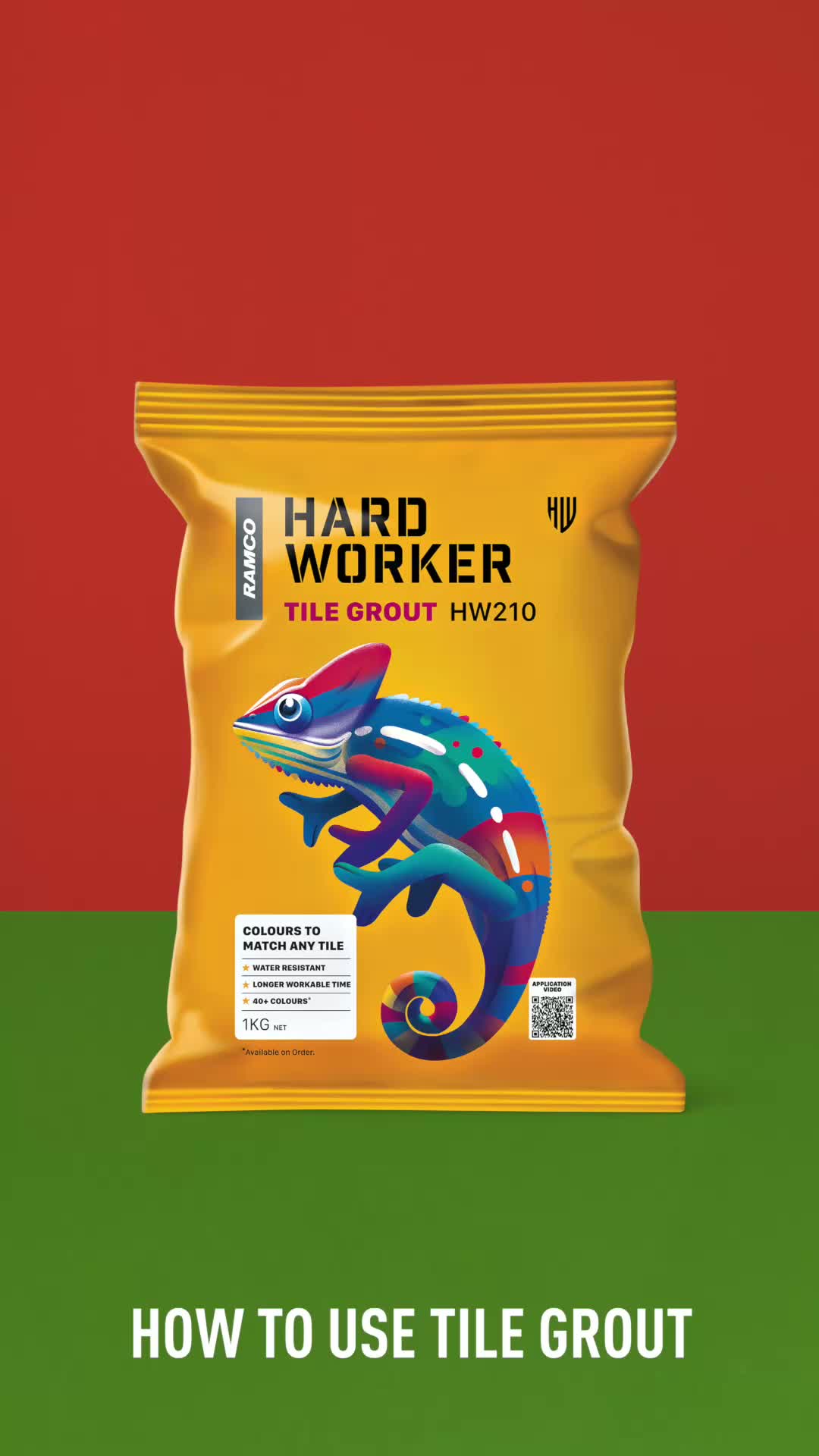 How to use Hard Worker Tile Grout for joint filling of tiles- marble, granite and natural stones