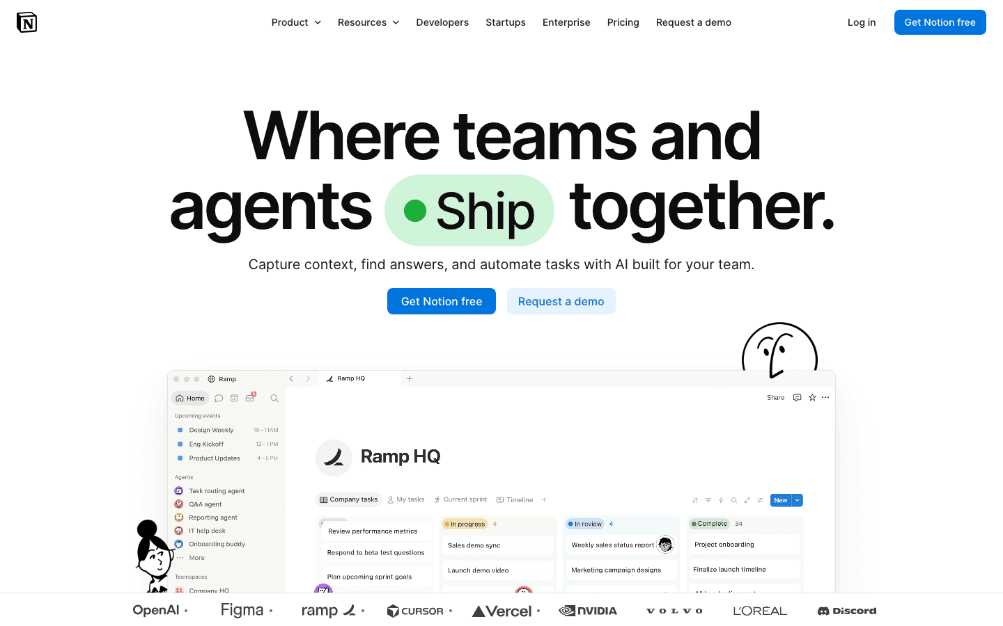 Notion workspace for habit tracking