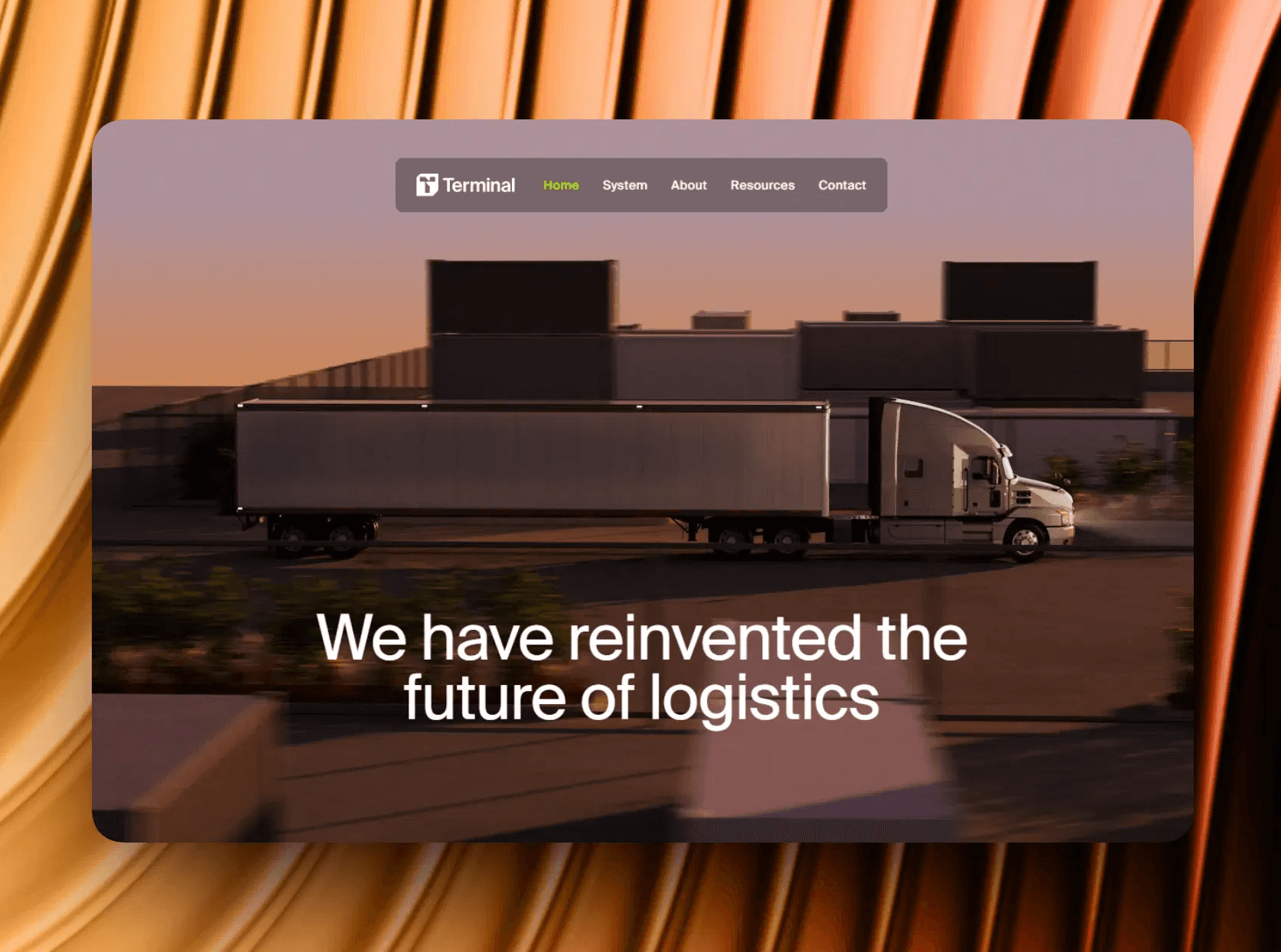 Website of Terminal Industries