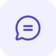 Identity-driven conversations with chat icon