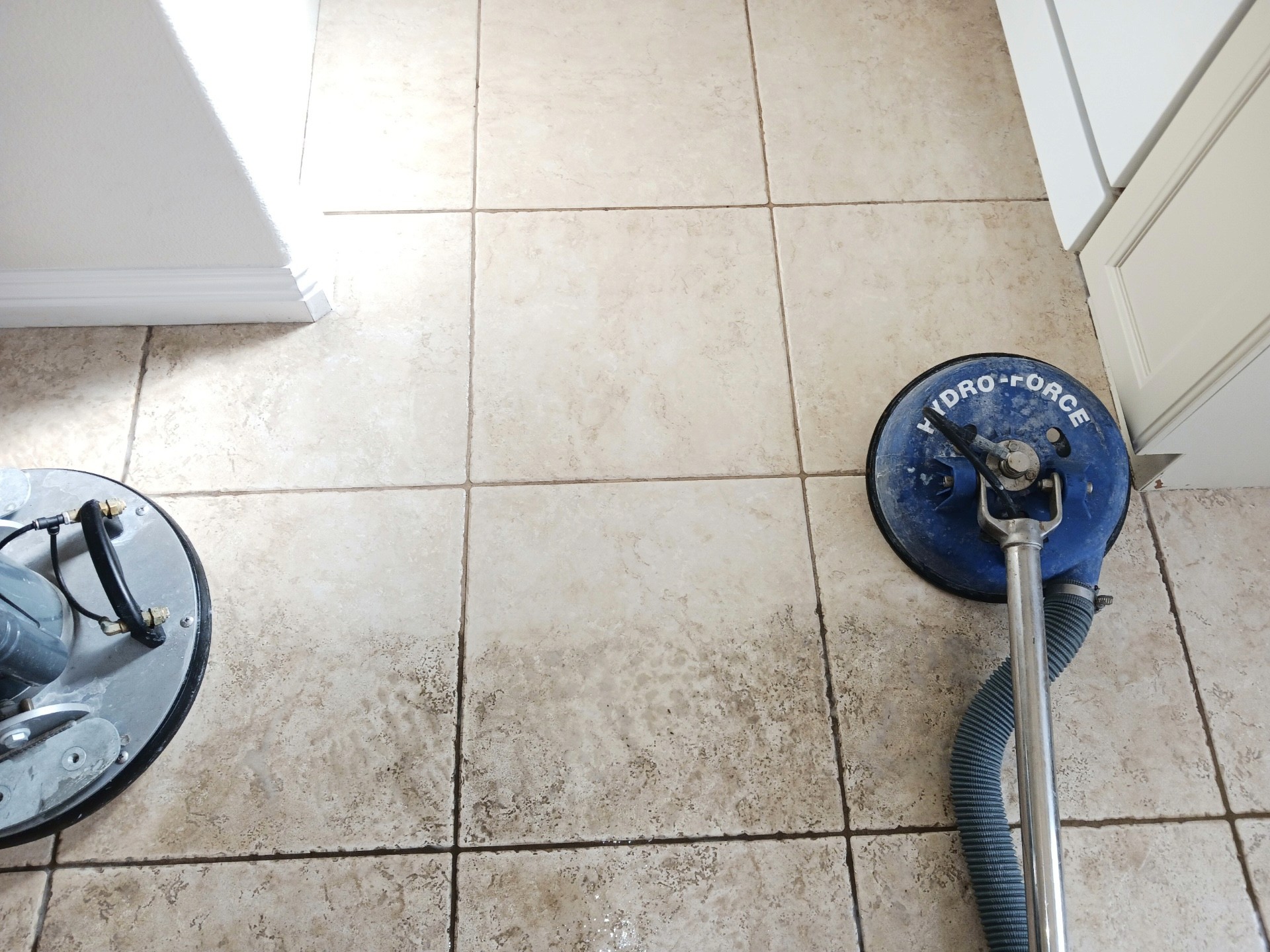 Commercial lobby with clean tile flooring creating a positive first impression