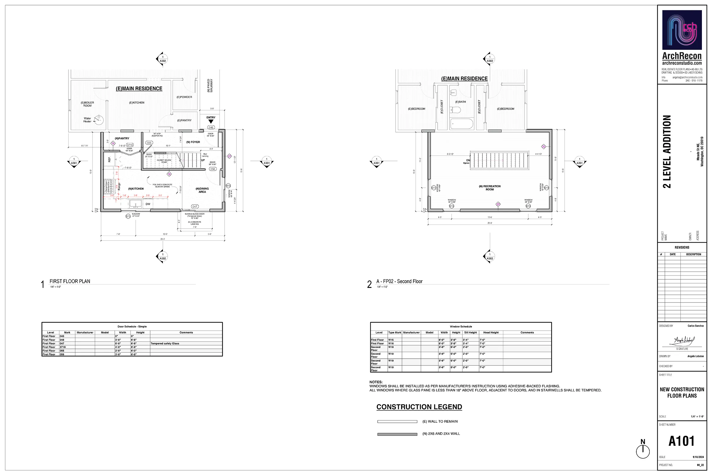 Meade St NE Drafting Set 02