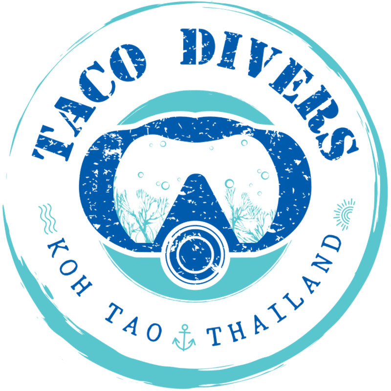 Taco divers koh tao scuba diving company logo