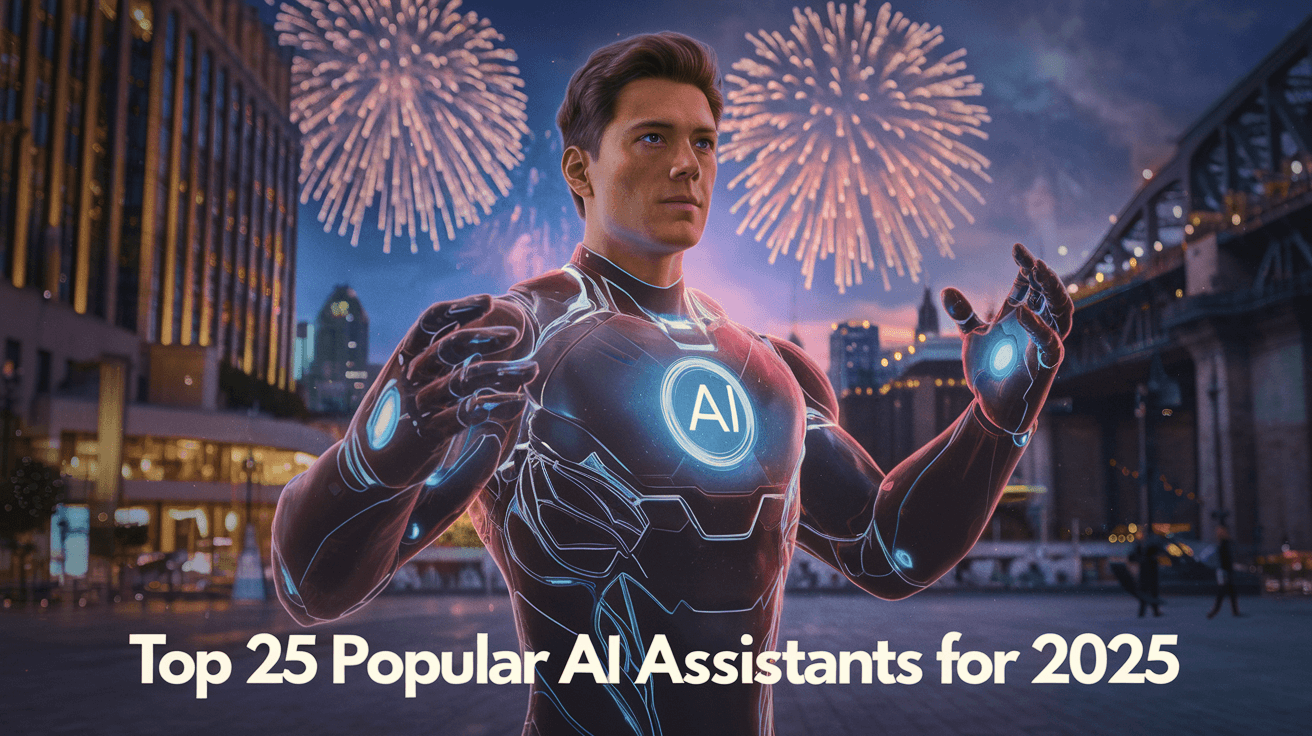 Top 25 Popular AI Assistants for 2025