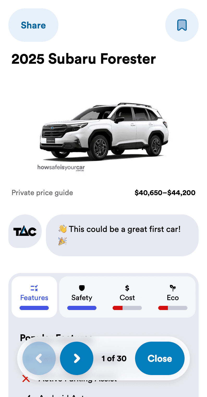 designs annotated with design recommendations