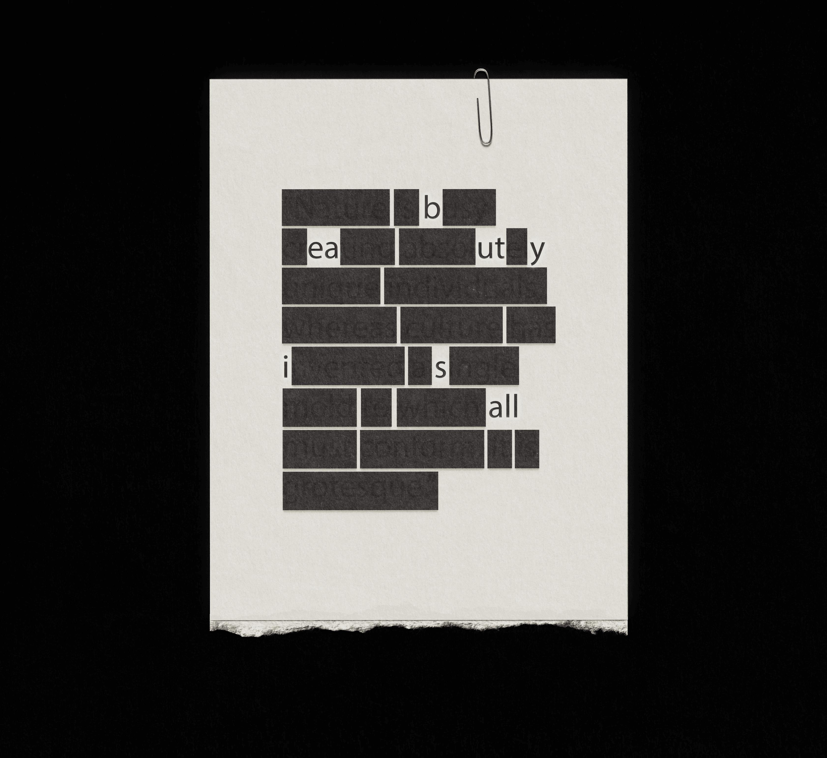 Beauty quote redacted