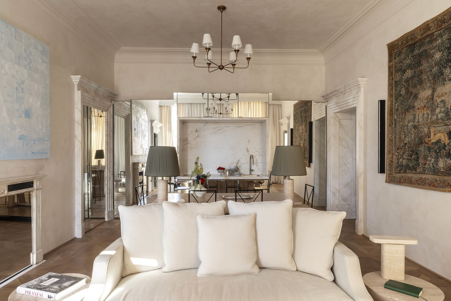 Classical Roman elegance meets minimalism
