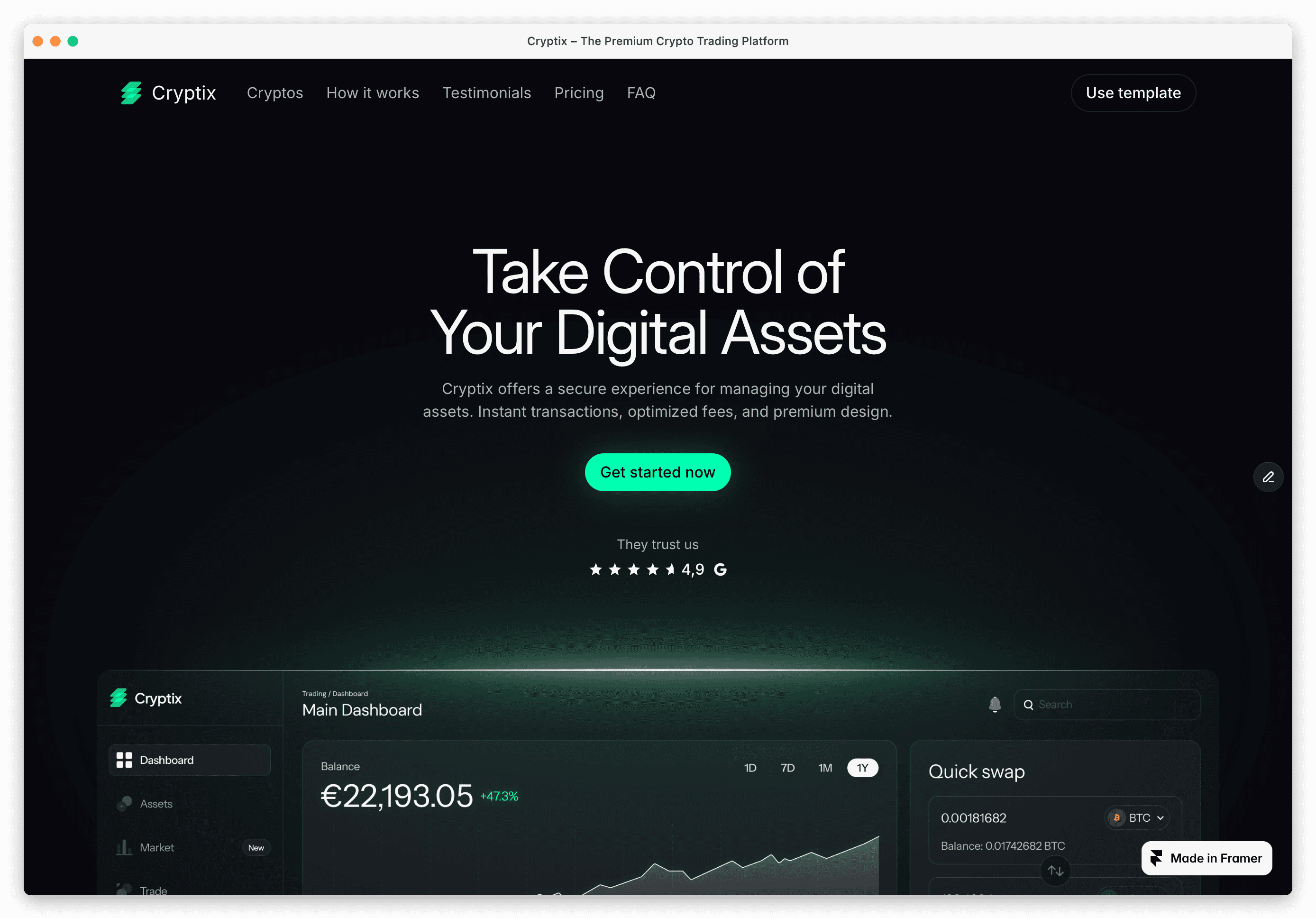 Example webpage