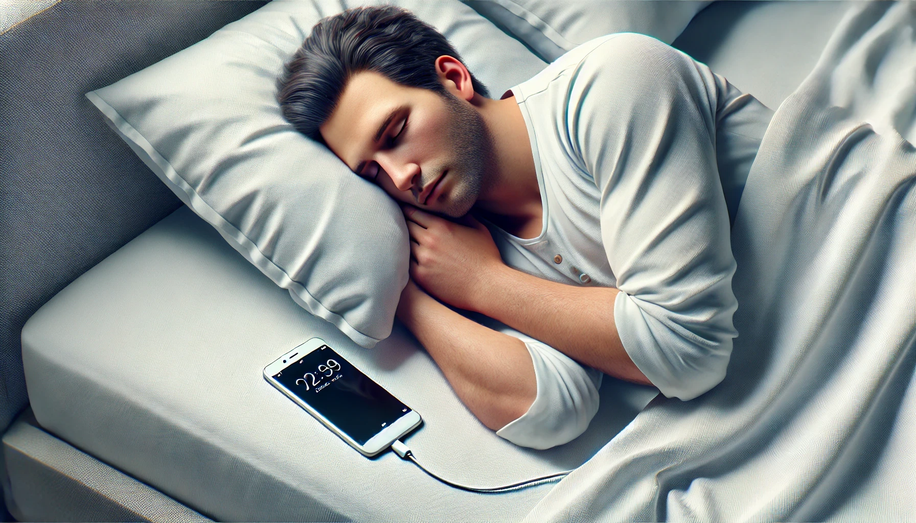 Does radiation from sleeping next to your smartphone affect your brain patterns negatively?