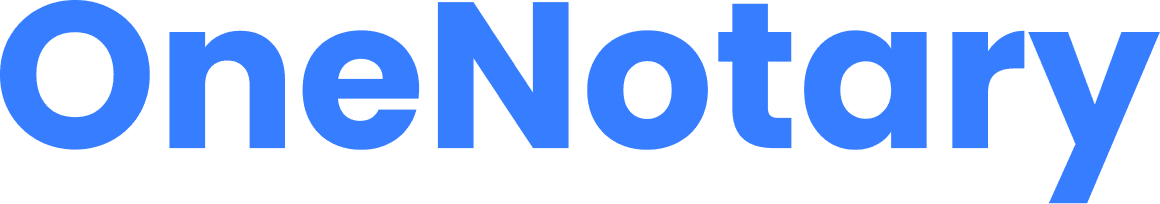 OneNotary logo