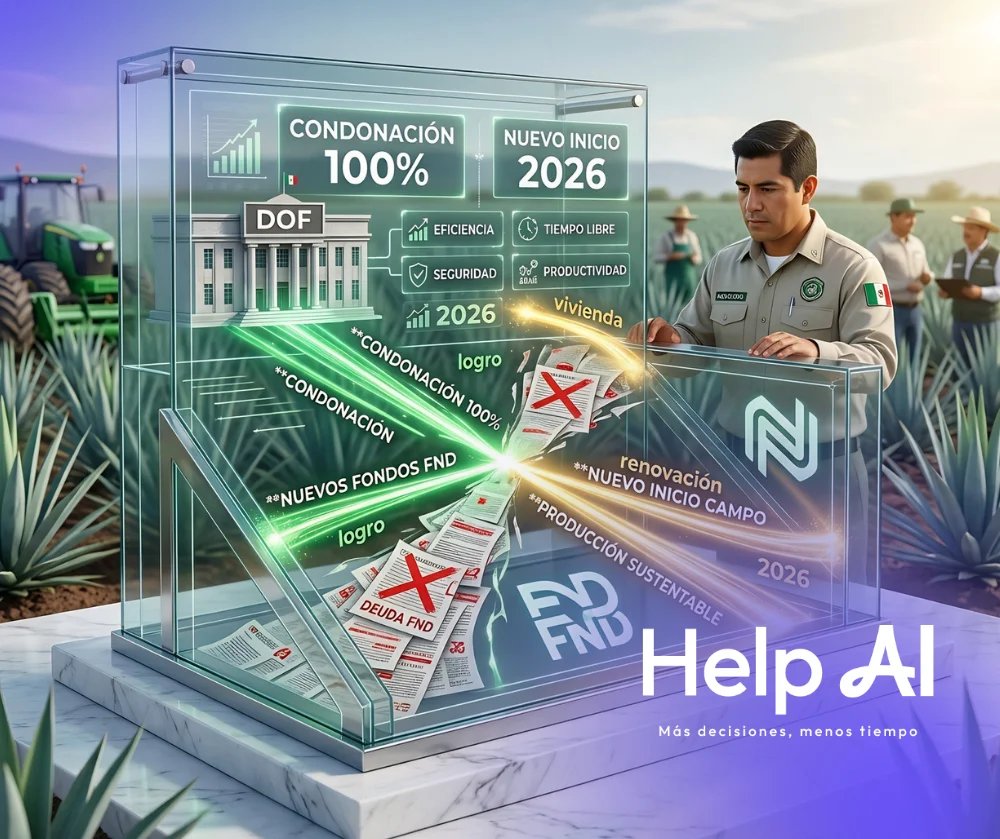 Condonación FND descuentos agro 2026