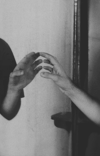 A person with curly hair sits at a desk, working on a laptop in a cozy, well-lit environment.