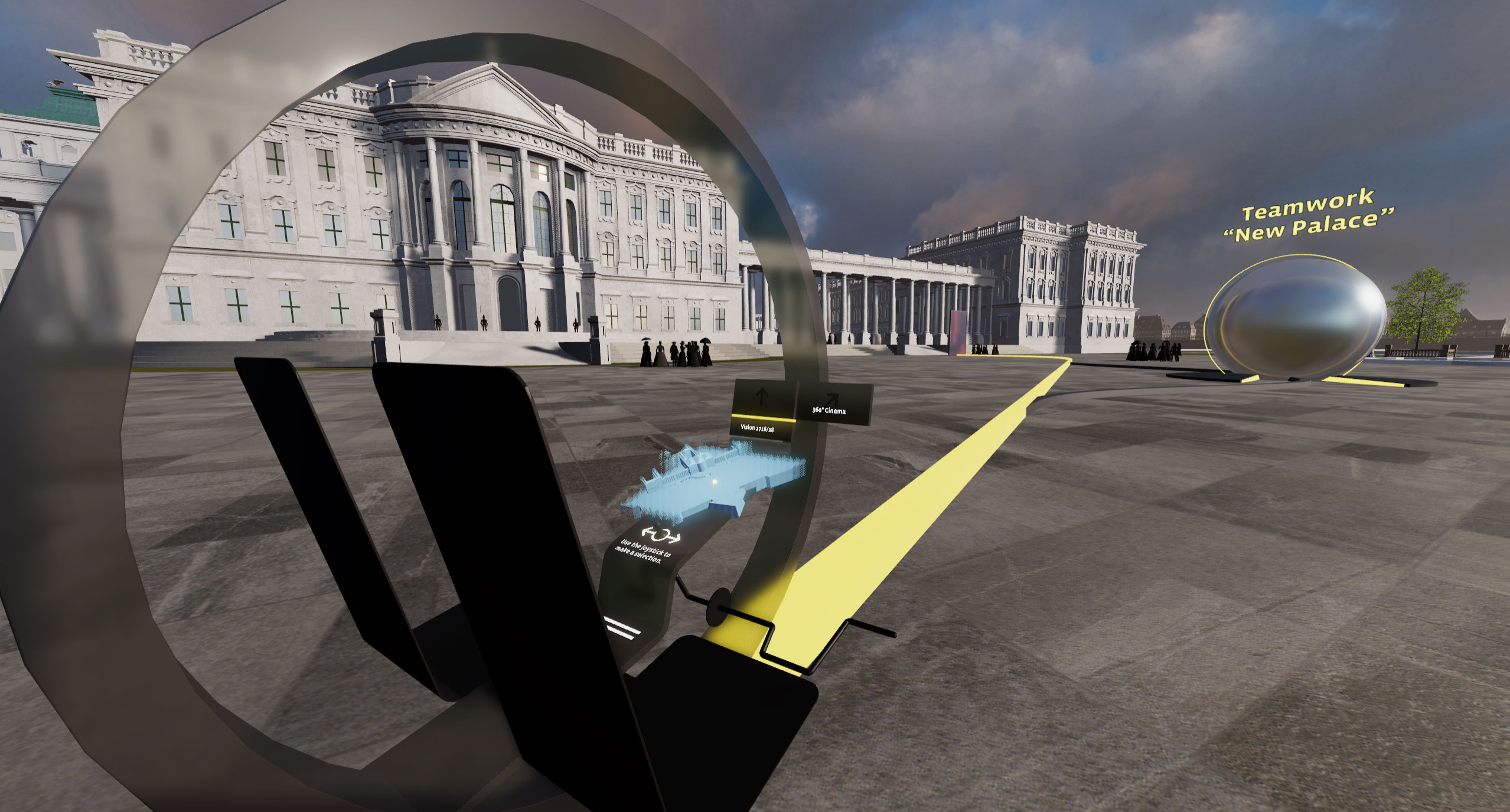 Dresden Zwinger VR Game Design