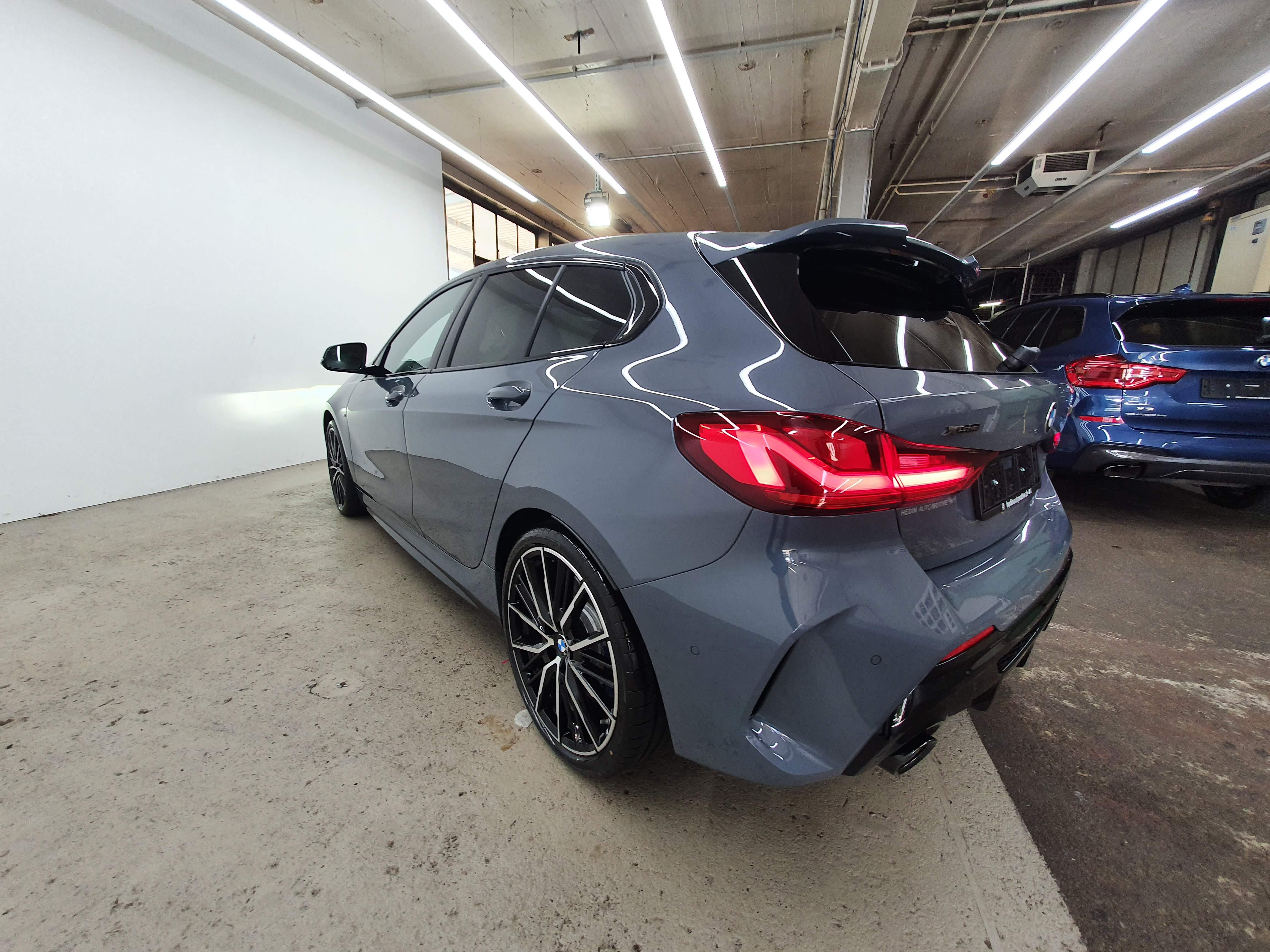 Vorher-Nachher Firmenfahrzeug Garage Hedin – strahlender Glanz