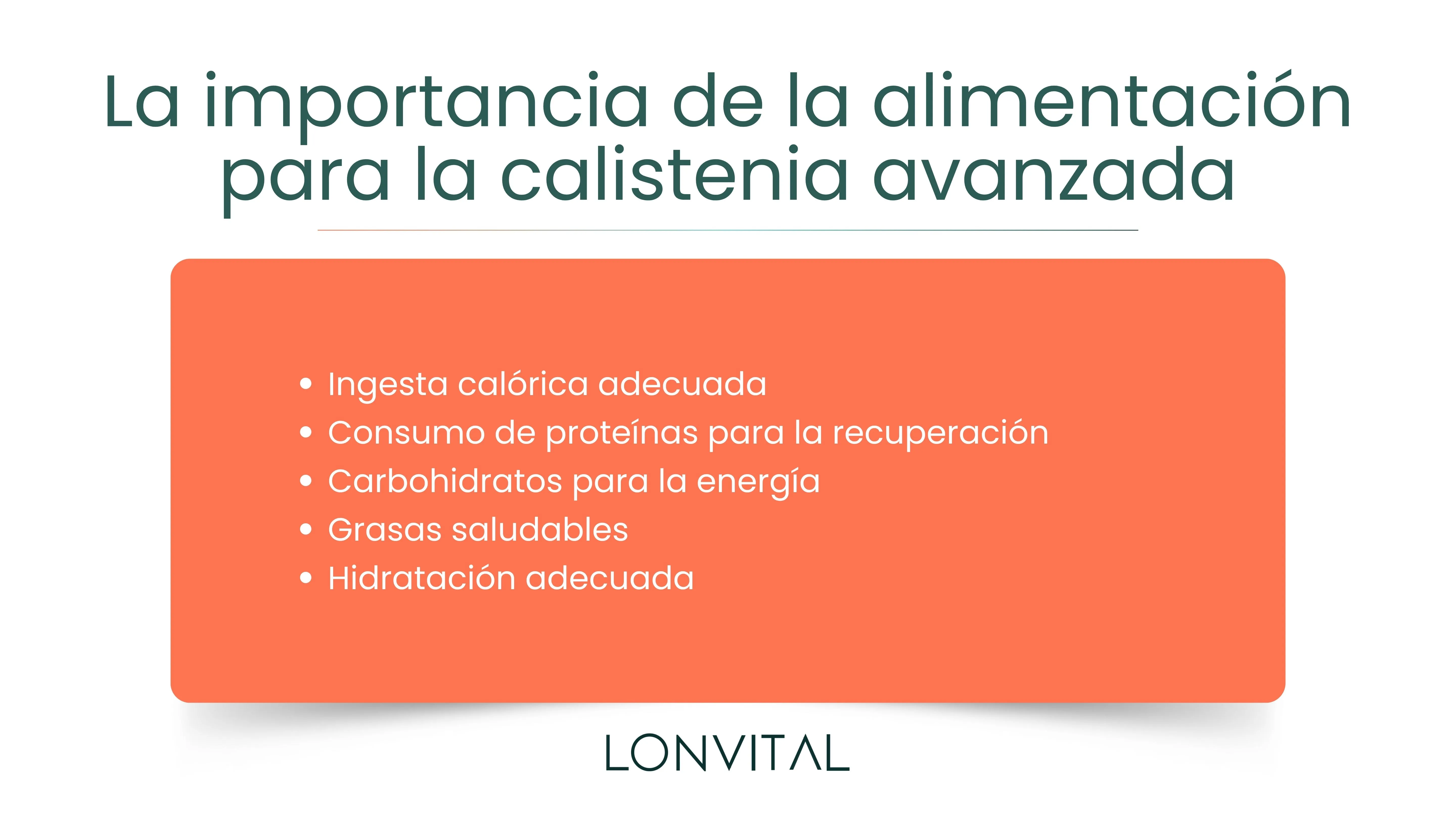 La importancia de la alimentación para la calistenia avanzada