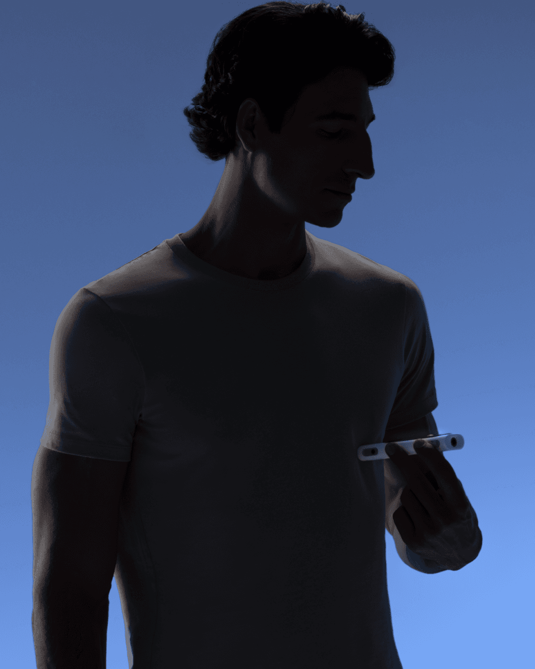 Production direction for Withings BeamO, atmospheric silhouette of heart health monitoring, directed by Manuel Astorga.