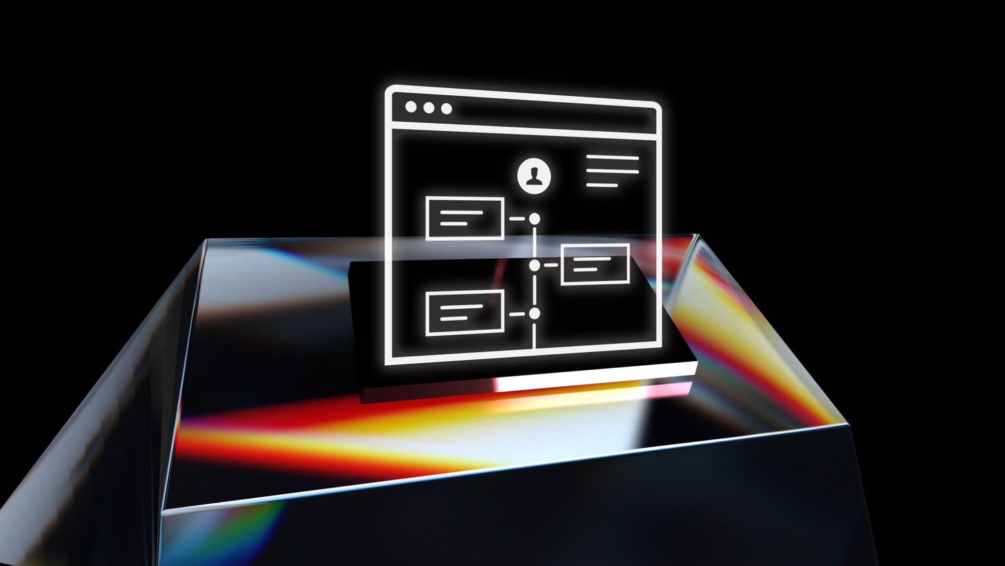 Illustration of Cuboids and Planes Stacked Layer by Layer