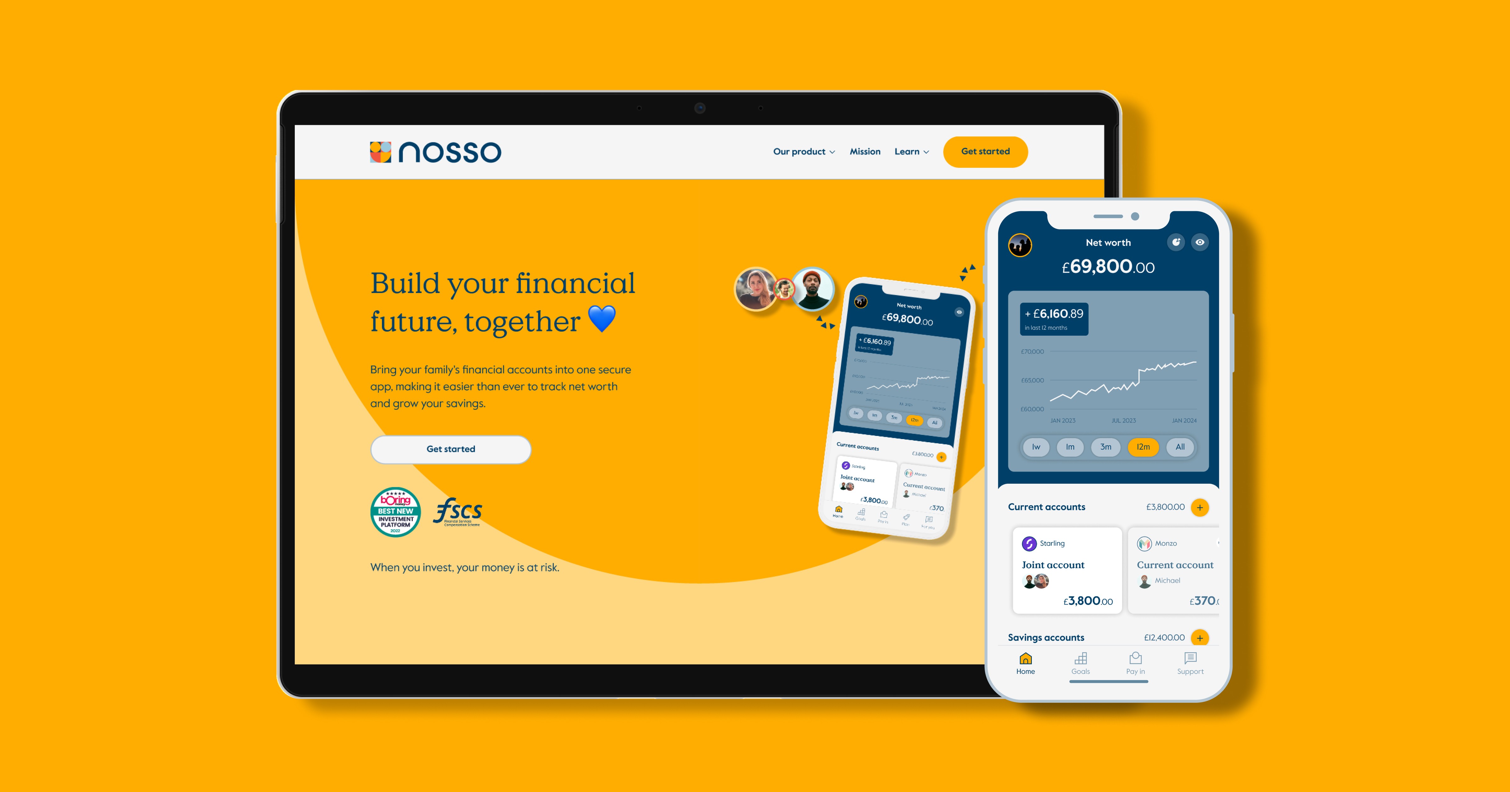 Nosso Website and App