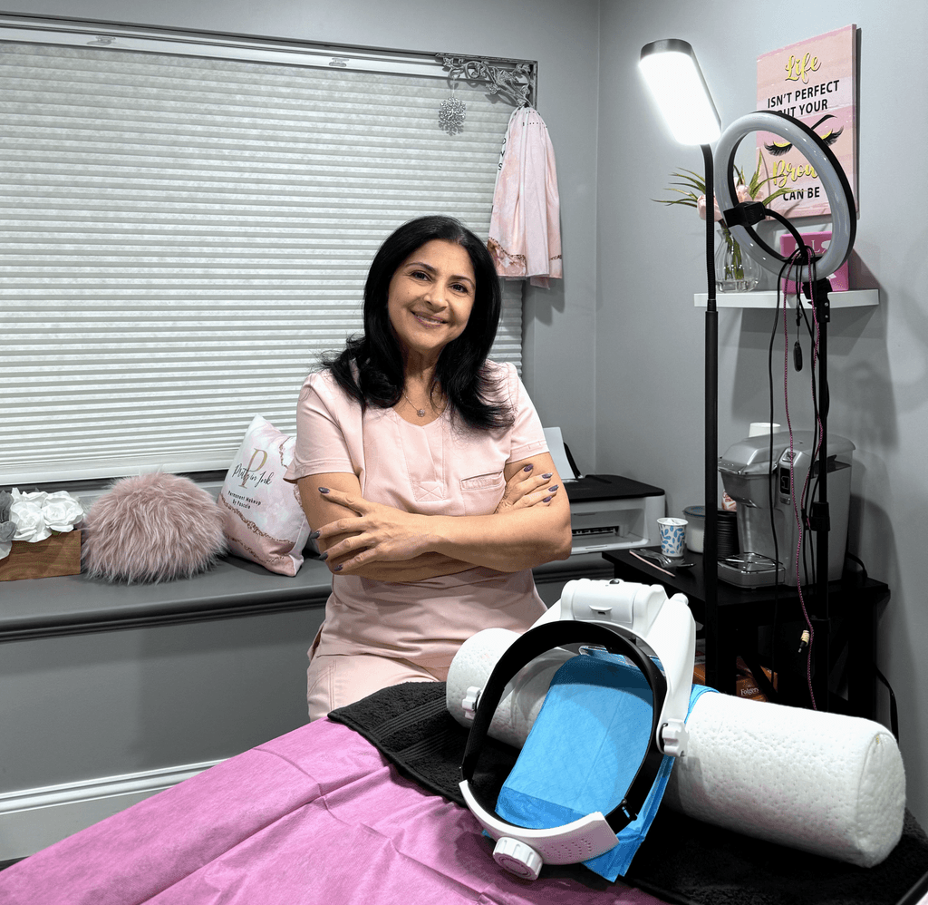 Pascale Saade, owner and certified permanent makeup artist at Pretty in Ink Buffalo NY
