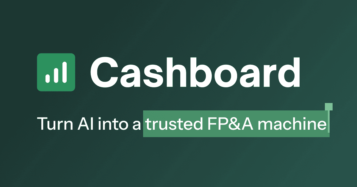 Cashboard brand card