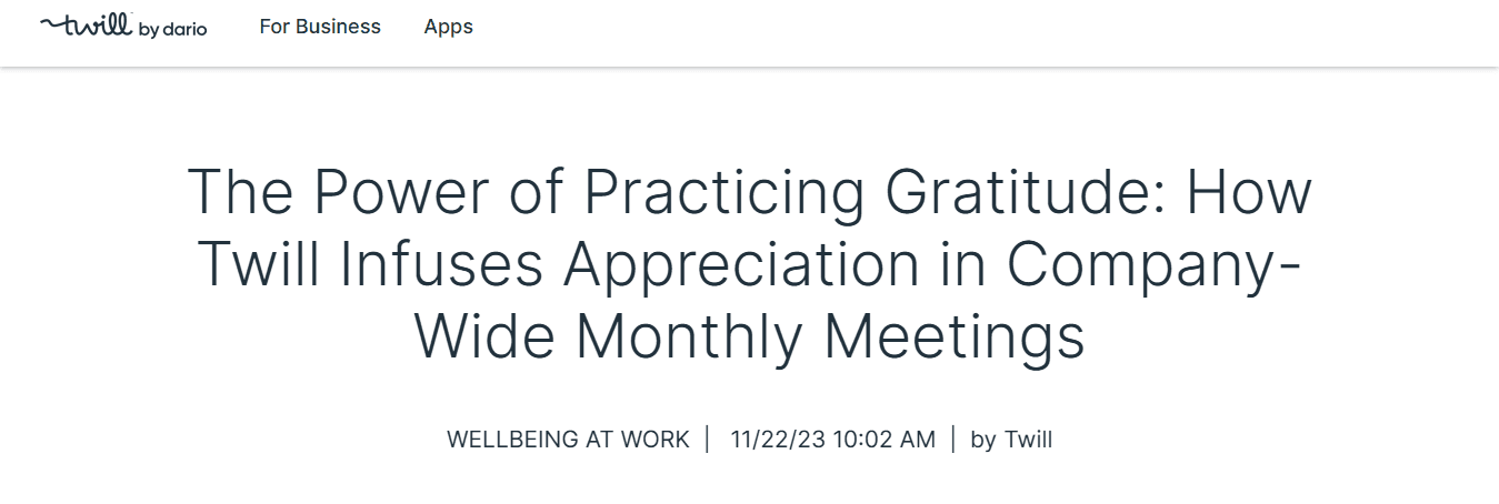 twill - Corporate Wellness Companies