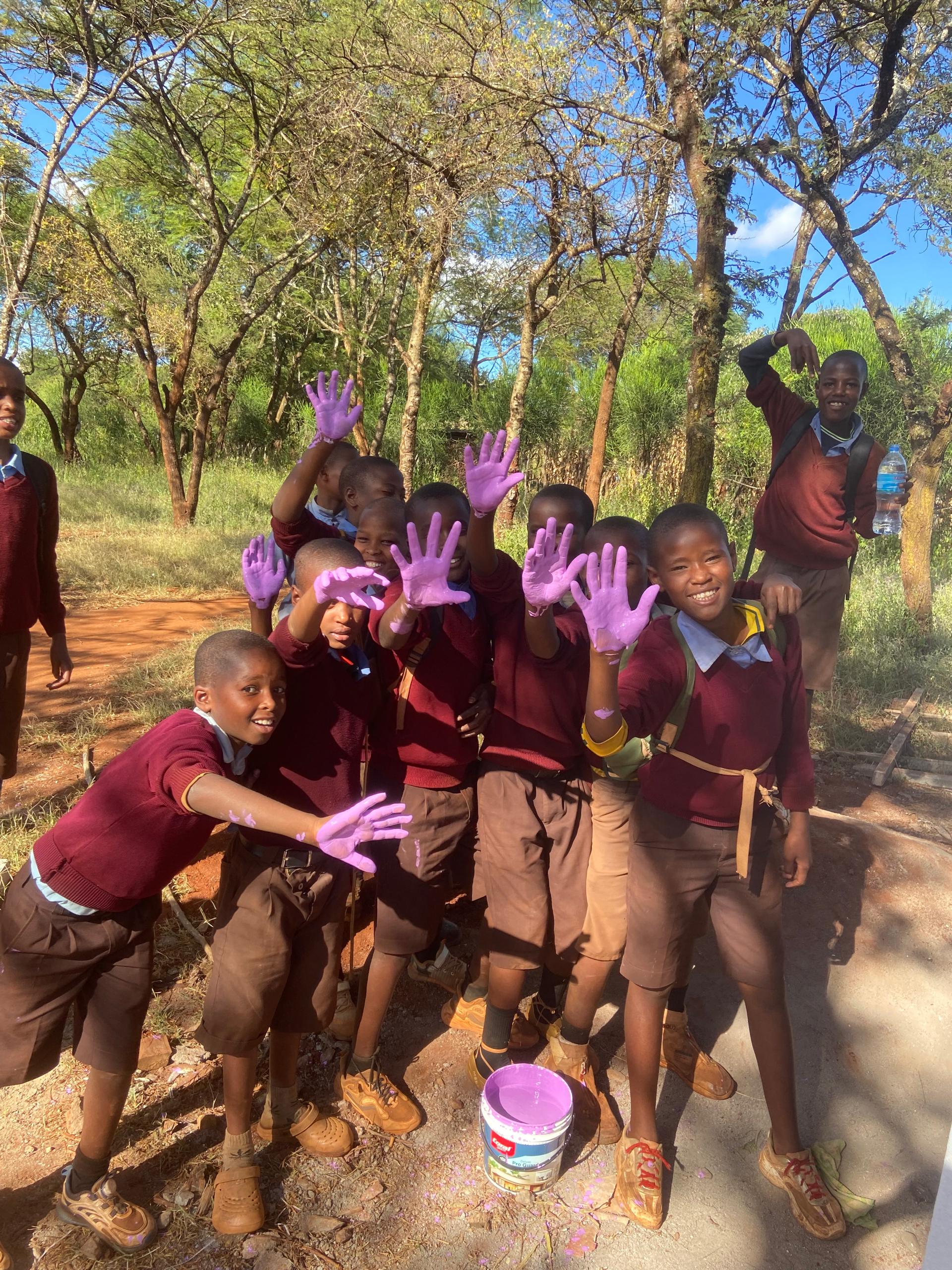 Kids from Ng'Wandakw