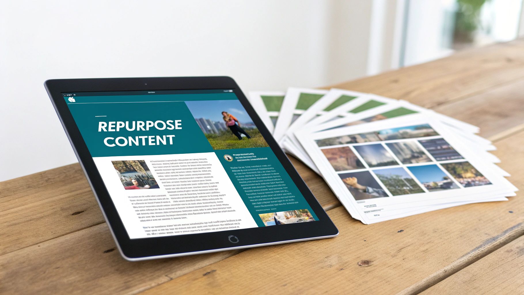 Repurposing and Content Atomization