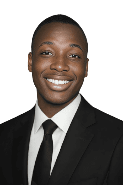 Portrait of portfolio creator – front view