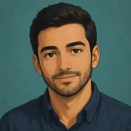 Illustrierter Avatar von Omar Haddad, APOB-Rezensent