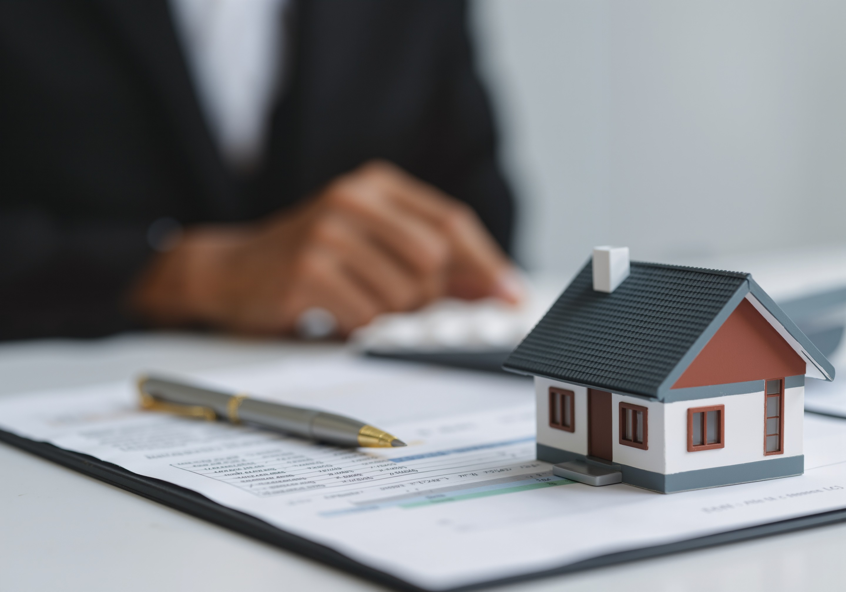 Dynamic picture of a cyclist riding downhill