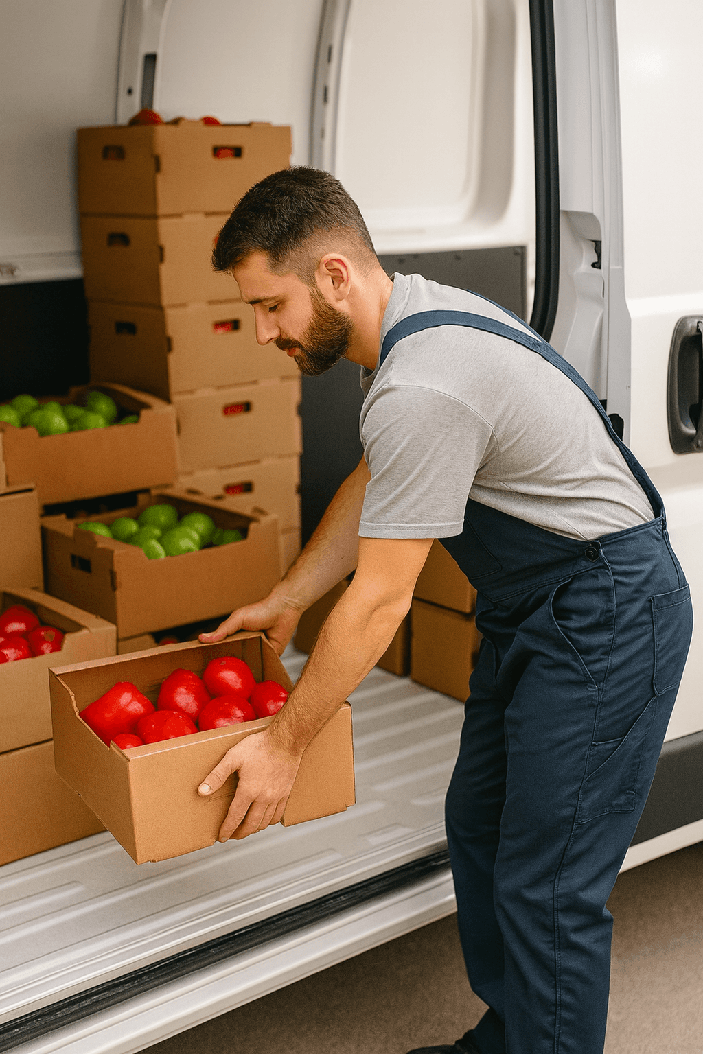 Lieferant von Lebensmitteln und anderen waren