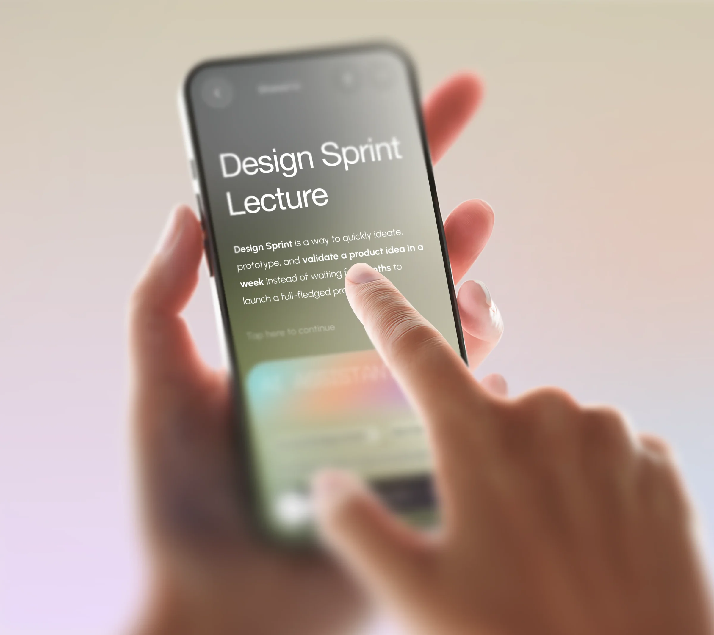 A lecture note, ready to share