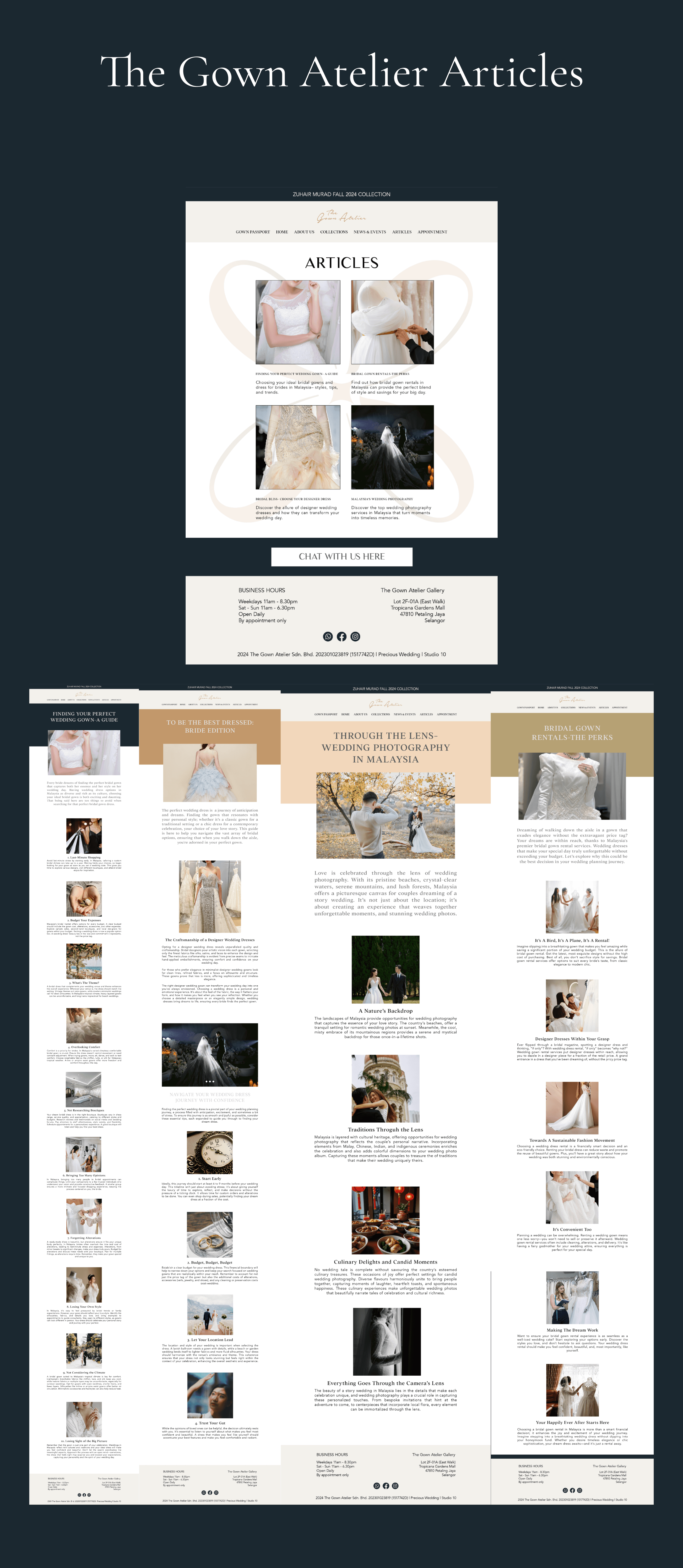 Article layout