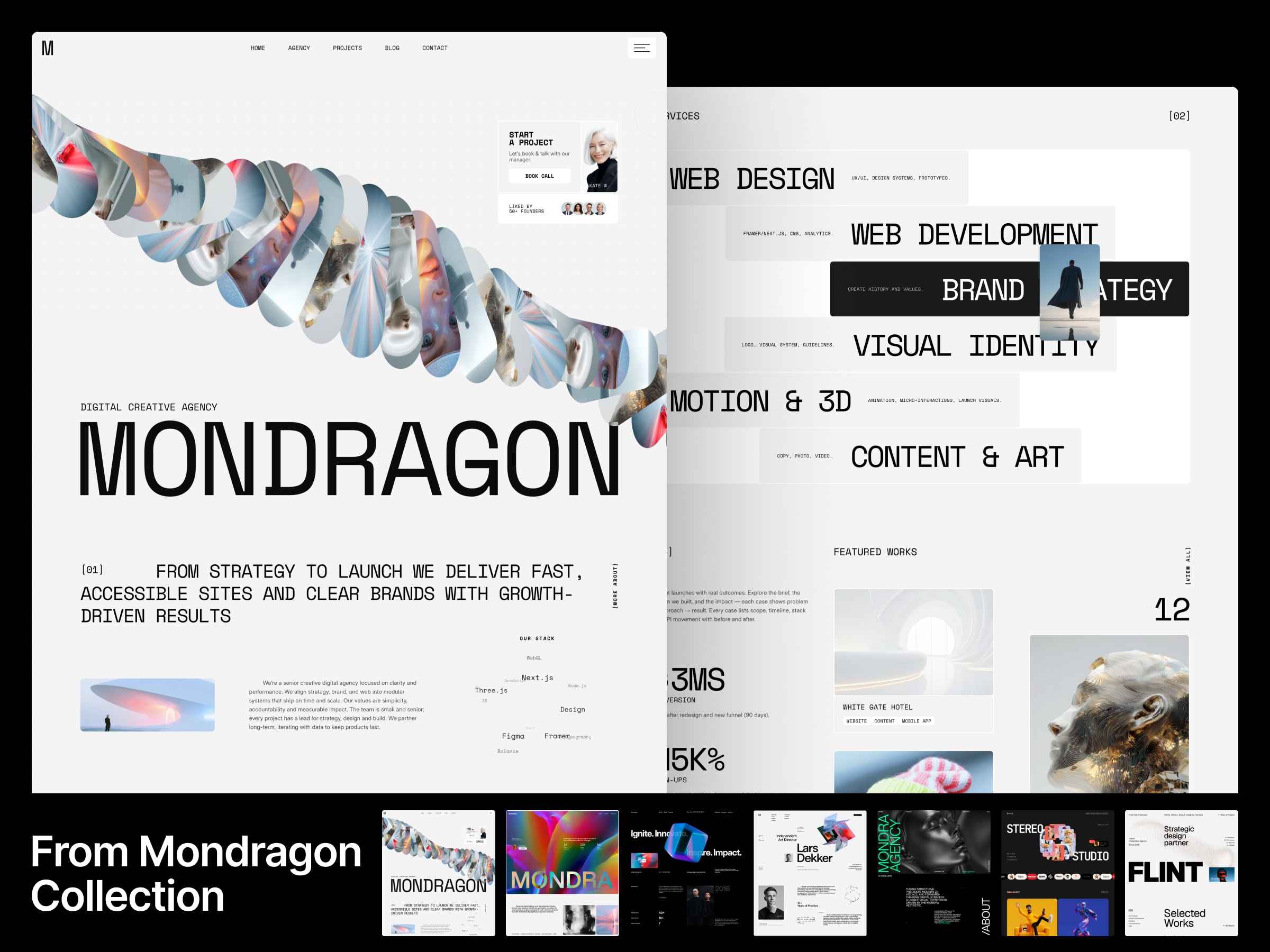 Mondragon framer template
