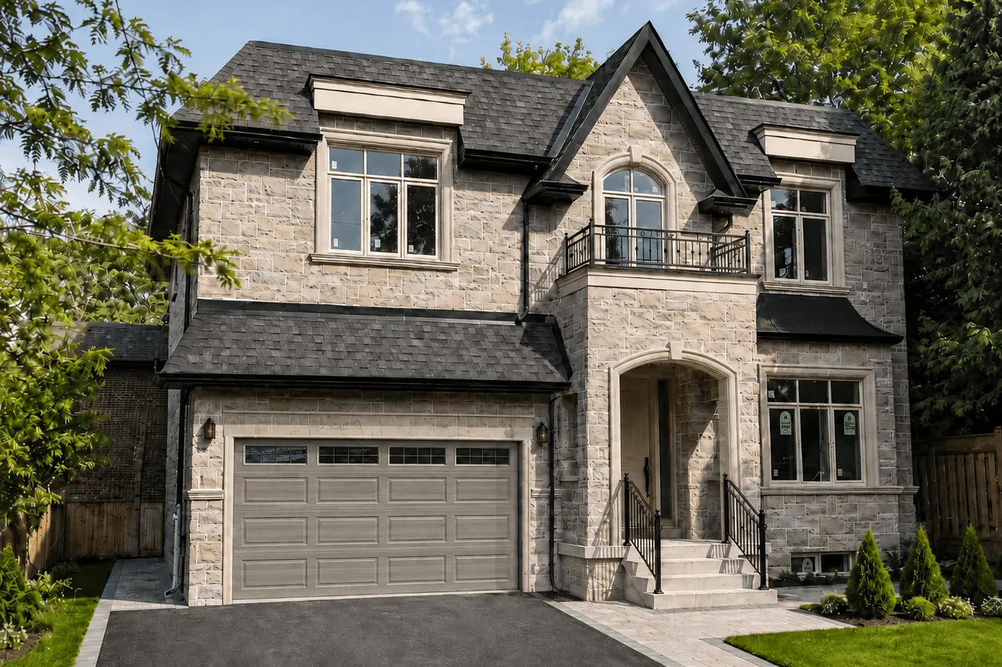Custom built home on 55' lot in Scarborough's Cliffcrest neighbourhood.